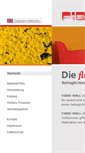 Mobile Screenshot of fibre-wall.de
